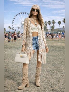 Zara‎ studded shorts